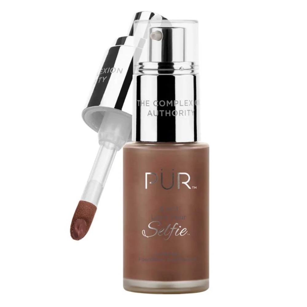 PUR Love Your Selfie 4-in-1 Longwear Foundation Concealer DPP1 Deep Cocoa 1oz